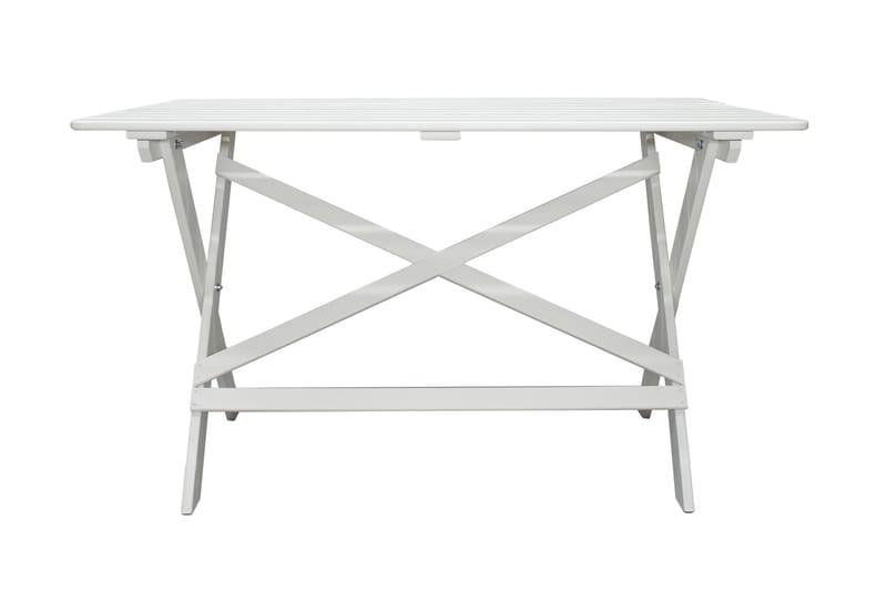 Larios Matbord Utomhus 126 cm - Vit - Utemöbler - Utebord & trädgårdsbord - Matbord utomhus