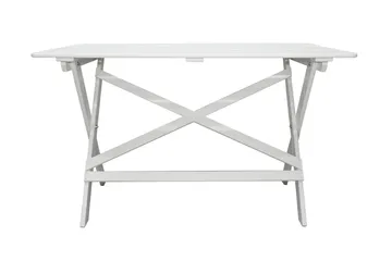 Larios Matbord Utomhus 126 cm - Vit - Utemöbler - Utebord & trädgårdsbord - Matbord utomhus