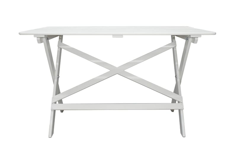 Larios Matbord Utomhus 126 cm - Vit - Utemöbler - Utebord & trädgårdsbord - Matbord utomhus