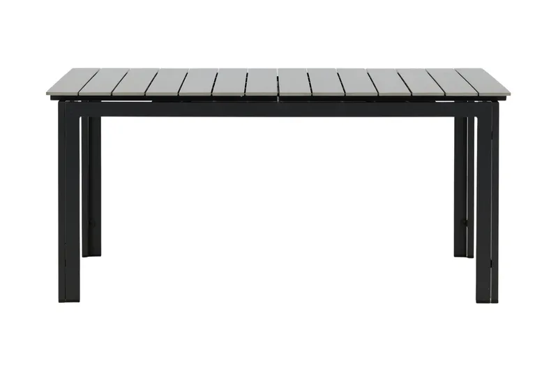 Levels Förlängningsbart Matbord Utomhus 160-240 cm Grå/Svart - Venture Home - Utemöbler - Utebord & trädgårdsbord - Matbord utomhus