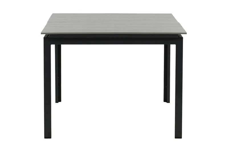 Levels Förlängningsbart Matbord Utomhus 160-240 cm Grå/Svart - Venture Home - Utemöbler - Utebord & trädgårdsbord - Matbord utomhus