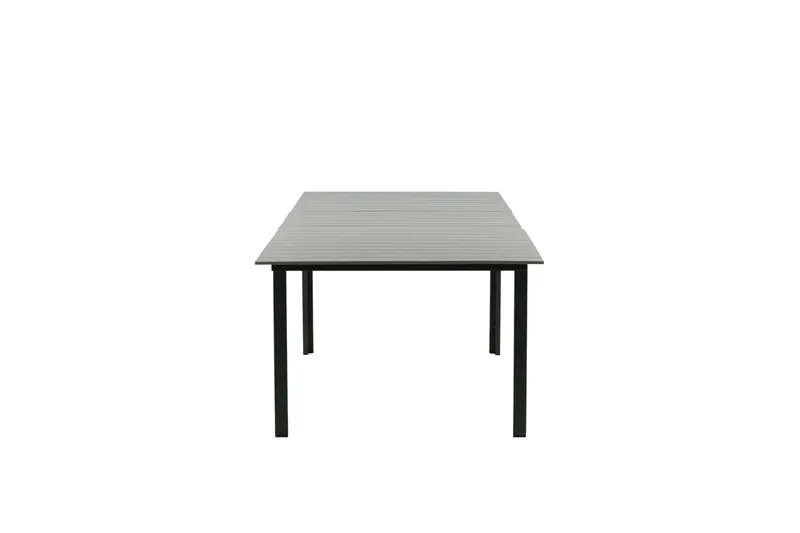 Levels Förlängningsbart Matbord Utomhus 224-324 cm - Grå/Svart - Utemöbler - Utebord & trädgårdsbord - Matbord utomhus