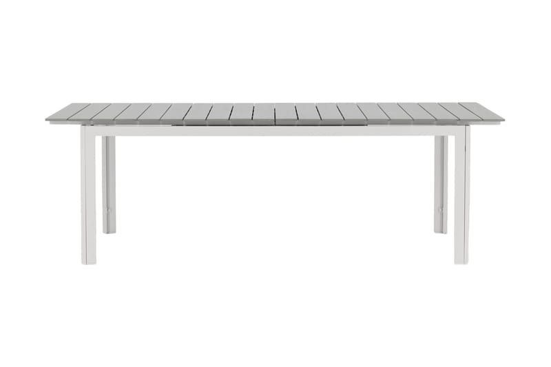 Levels Förlängningsbart Matbord Utomhus 224-324 cm - Grå/Vit - Utemöbler - Utebord & trädgårdsbord - Matbord utomhus