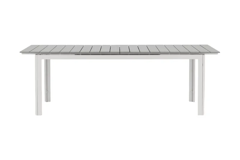Levels Förlängningsbart Matbord Utomhus 224-324 cm - Grå/Vit - Utemöbler - Utebord & trädgårdsbord - Matbord utomhus