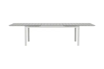Levels Förlängningsbart Matbord Utomhus 224-324 cm - Grå/Vit - Utemöbler - Utebord & trädgårdsbord - Matbord utomhus