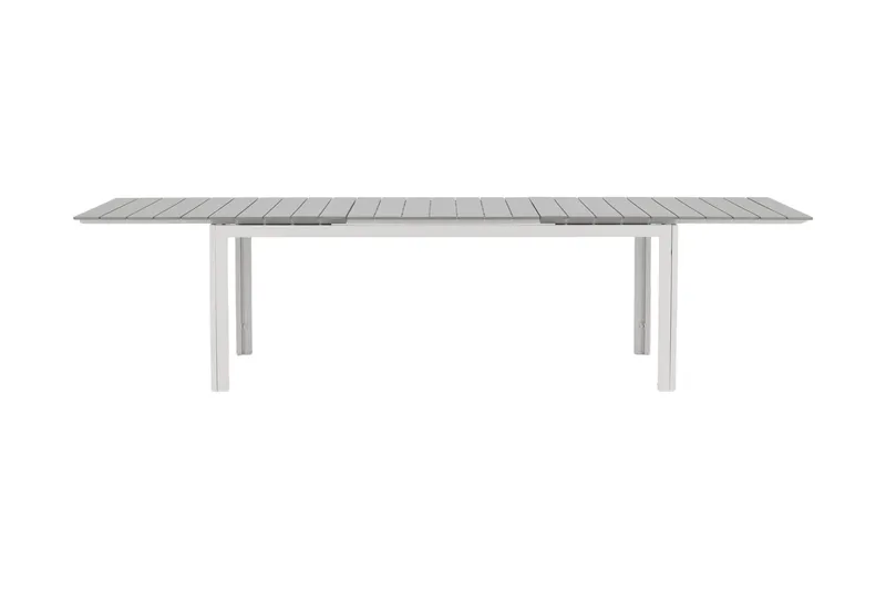 Levels Förlängningsbart Matbord Utomhus 224-324 cm - Grå/Vit - Utemöbler - Utebord & trädgårdsbord - Matbord utomhus