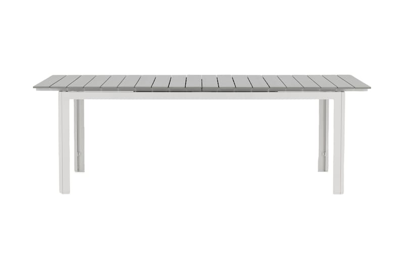 Levels Förlängningsbart Matbord Utomhus 224-324 cm - Grå/Vit - Utemöbler - Utebord & trädgårdsbord - Matbord utomhus
