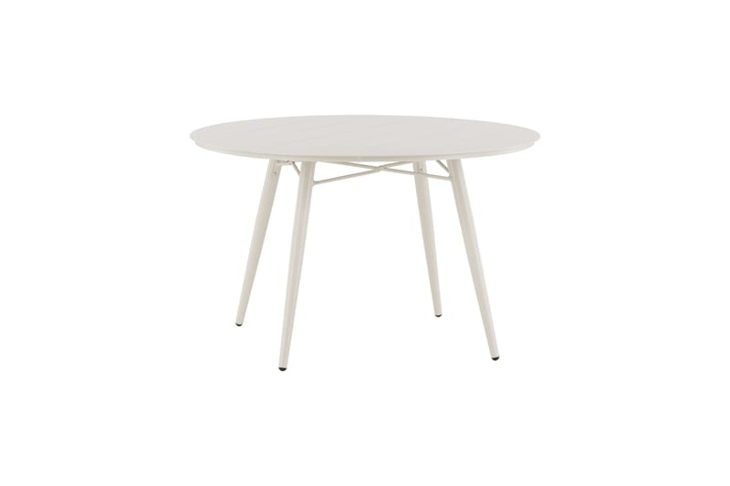 Lina Matbord Utomhus 120 cm Rund - Beige - Utemöbler - Utebord & trädgårdsbord - Matbord utomhus
