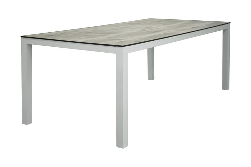 Llama Matbord Utomhus 205 cm - Vit/Grå - Utemöbler - Utebord & trädgårdsbord - Matbord utomhus