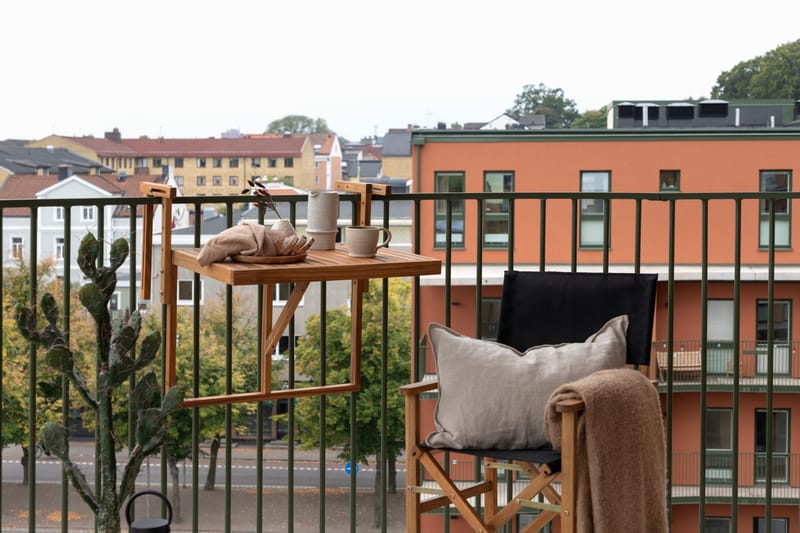 Marion Matbord Utomhus 60 cm - Vit - Utemöbler - Utebord & trädgårdsbord - Matbord utomhus