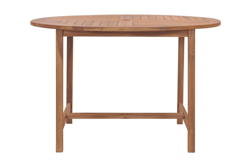Matbord Utomhus för trädgården 110x75 cm massiv teak - Brun - Utemöbler - Utebord & trädgårdsbord - Matbord utomhus