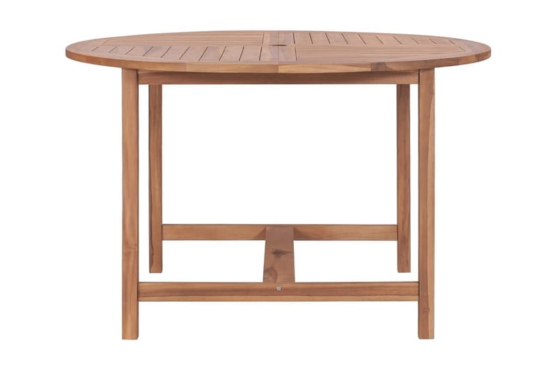 Matbord Utomhus för trädgården 110x75 cm massiv teak - Brun - Utemöbler - Utebord & trädgårdsbord - Matbord utomhus