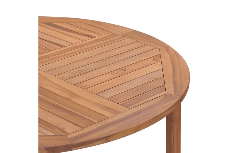 Matbord Utomhus för trädgården 110x75 cm massiv teak - Brun - Utemöbler - Utebord & trädgårdsbord - Matbord utomhus