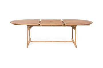 Maui Trädgårdsbord 220 cm - Trä/Natur - Utemöbler - Utebord & trädgårdsbord - Matbord utomhus