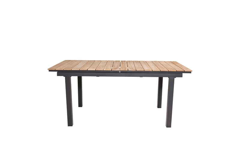Mexico Förlängningsbart Matbord Utomhus 160-240 cm Brun/Svart - Venture Home - Utemöbler - Utebord & trädgårdsbord - Matbord utomhus
