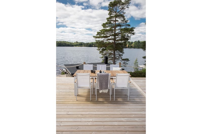 Mexico Matbord Utomhus 200 cm - Brun/Beige - Utemöbler - Utebord & trädgårdsbord - Matbord utomhus