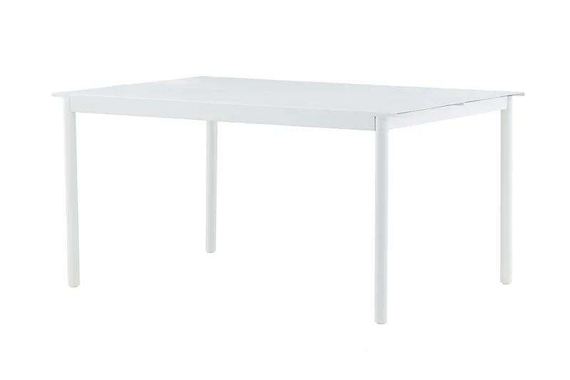 Modena Matbord Utomhus 150 cm - Vit/grå - Utemöbler - Utebord & trädgårdsbord - Matbord utomhus