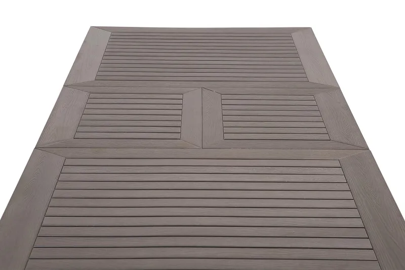 Monaco Förlängningsbart Matbord 152-210x90 cm - Svart / Grå - Utemöbler - Utebord & trädgårdsbord - Matbord utomhus