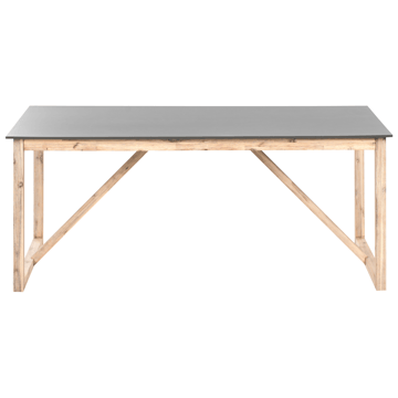 Matbord utomhus Notteri 90x180 cm Betong - Grå/Brun - Utemöbler - Utebord & trädgårdsbord - Matbord utomhus