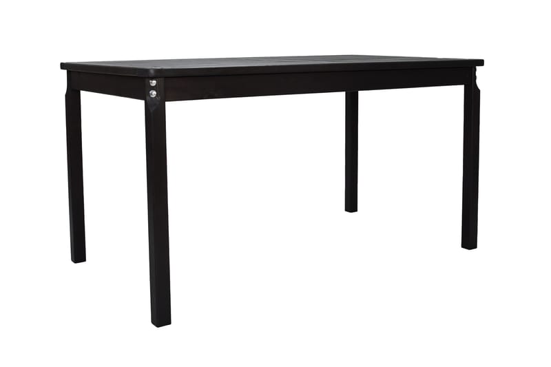 Olivio Matbord Utomhus 135x77 cm - Svart - Utemöbler - Utebord & trädgårdsbord - Matbord utomhus