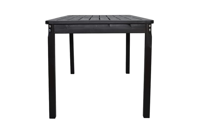 Olivio Matbord Utomhus 135x77 cm - Svart - Utemöbler - Utebord & trädgårdsbord - Matbord utomhus