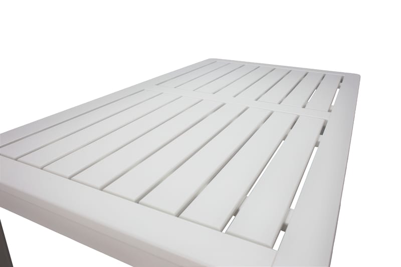 Olivo Fasta Matbord Utomhus 135 cm Vit - Utemöbler - Utebord & trädgårdsbord - Matbord utomhus