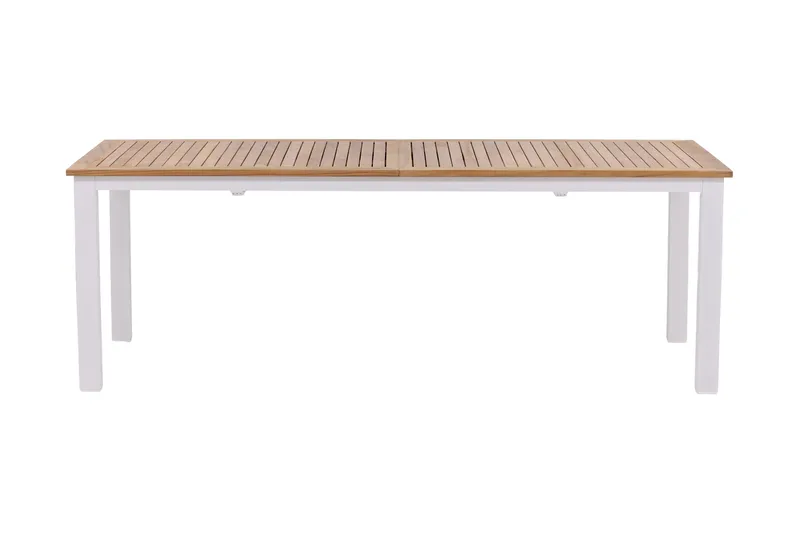 Panama Förlängningsbart Matbord Utomhus 224-324 cm - Teak/Vit - Utemöbler - Utebord & trädgårdsbord - Matbord utomhus