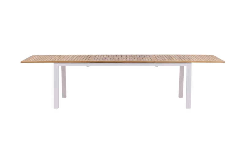 Panama Förlängningsbart Matbord Utomhus 224-324 cm - Teak/Vit - Utemöbler - Utebord & trädgårdsbord - Matbord utomhus
