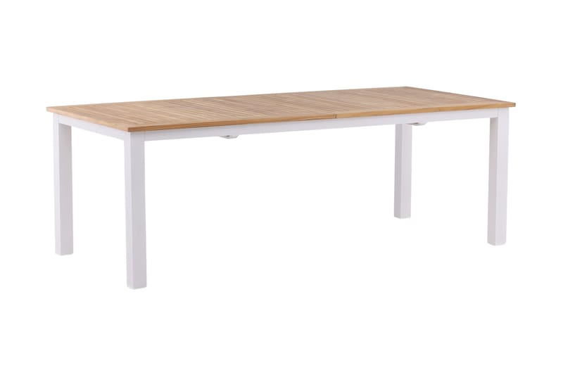 Panama Förlängningsbart Matbord Utomhus 224-324 cm - Teak/Vit - Utemöbler - Utebord & trädgårdsbord - Matbord utomhus