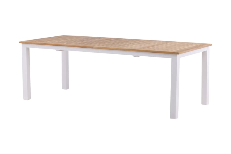 Panama Förlängningsbart Matbord Utomhus 224-324 cm - Teak/Vit - Utemöbler - Utebord & trädgårdsbord - Matbord utomhus