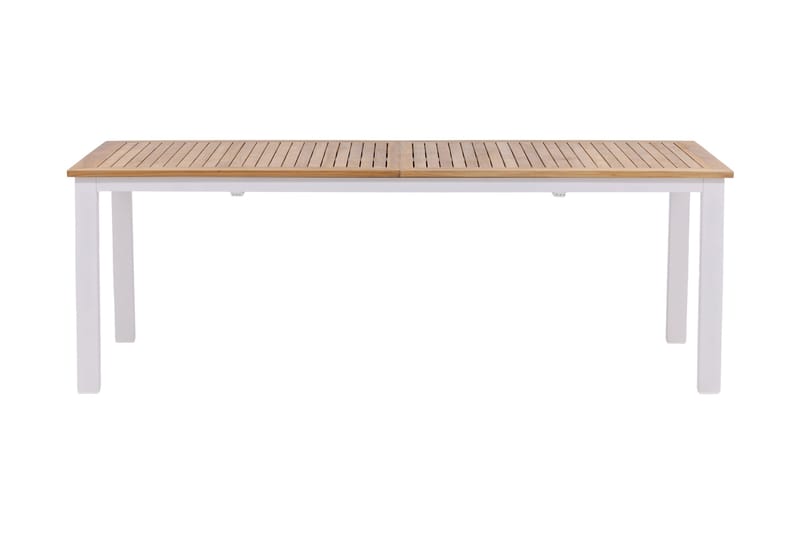 Panama Förlängningsbart Matbord Utomhus 224-324 cm - Teak/Vit - Utemöbler - Utebord & trädgårdsbord - Matbord utomhus