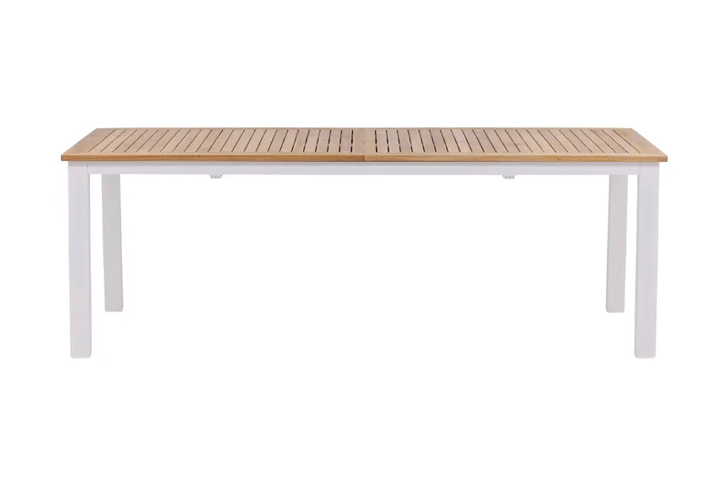 Panama Förlängningsbart Matbord Utomhus 224-324 cm - Teak/Vit - Utemöbler - Utebord & trädgårdsbord - Matbord utomhus