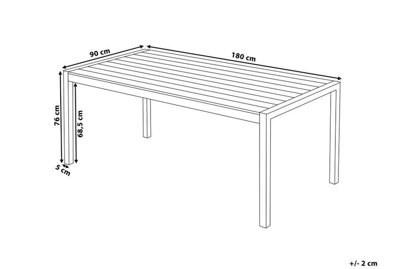 Pereta Matbord 180 cm - Grå - Matbord utomhus