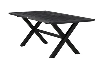 Rives Matbord Utomhus 200 cm - Svart - Utemöbler - Utebord & trädgårdsbord - Matbord utomhus