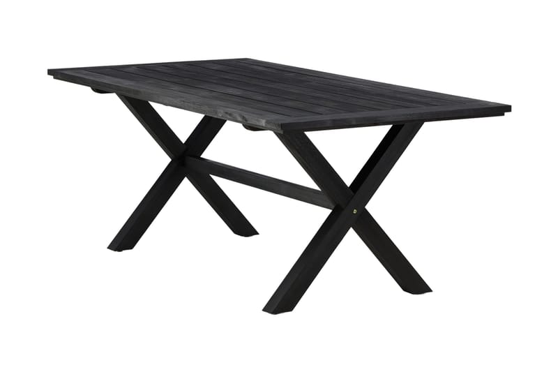 Rives Matbord Utomhus 200 cm - Svart - Utemöbler - Utebord & trädgårdsbord - Matbord utomhus