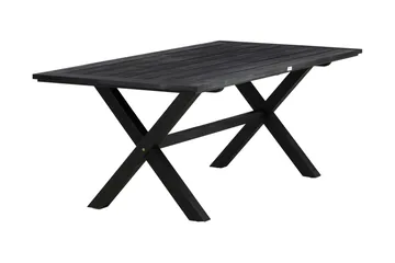 Rives Matbord Utomhus 200 cm - Svart - Utemöbler - Utebord & trädgårdsbord - Matbord utomhus