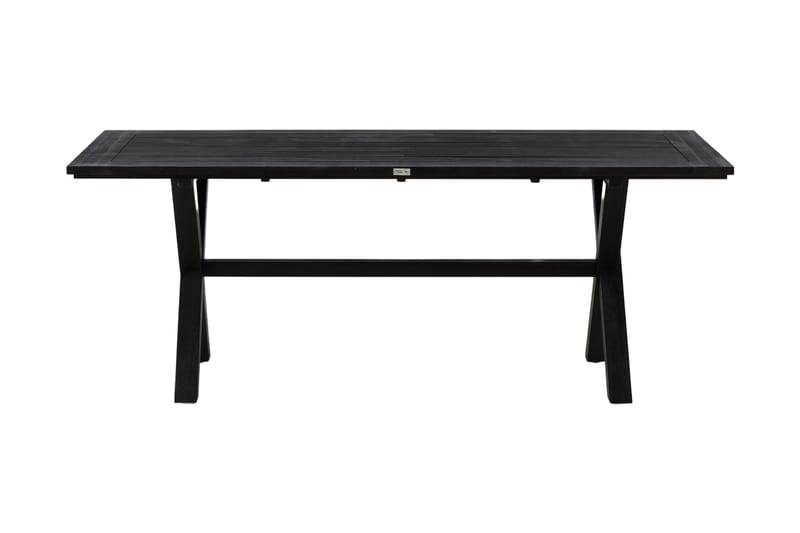 Rives Matbord Utomhus 200 cm - Svart - Utemöbler - Utebord & trädgårdsbord - Matbord utomhus