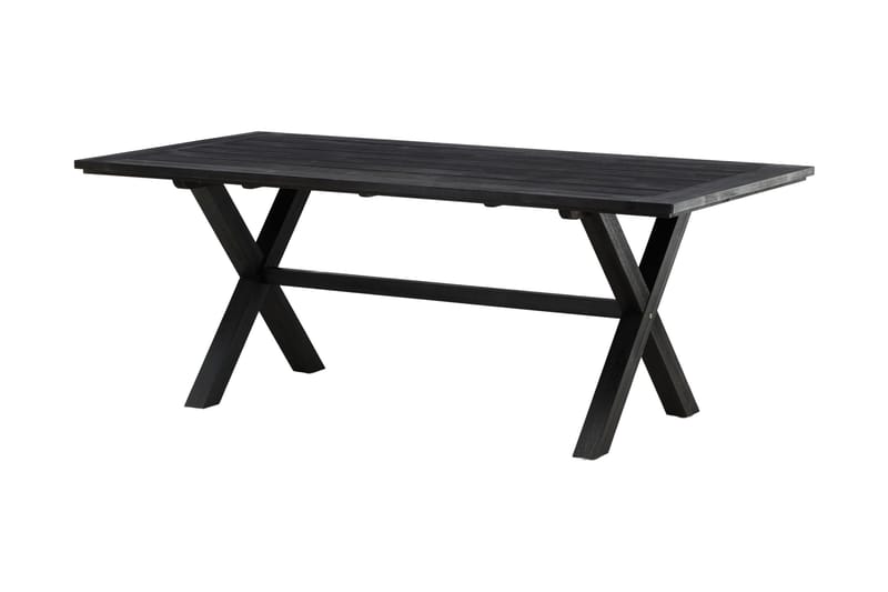 Rives Matbord Utomhus 200 cm - Svart - Utemöbler - Utebord & trädgårdsbord - Matbord utomhus