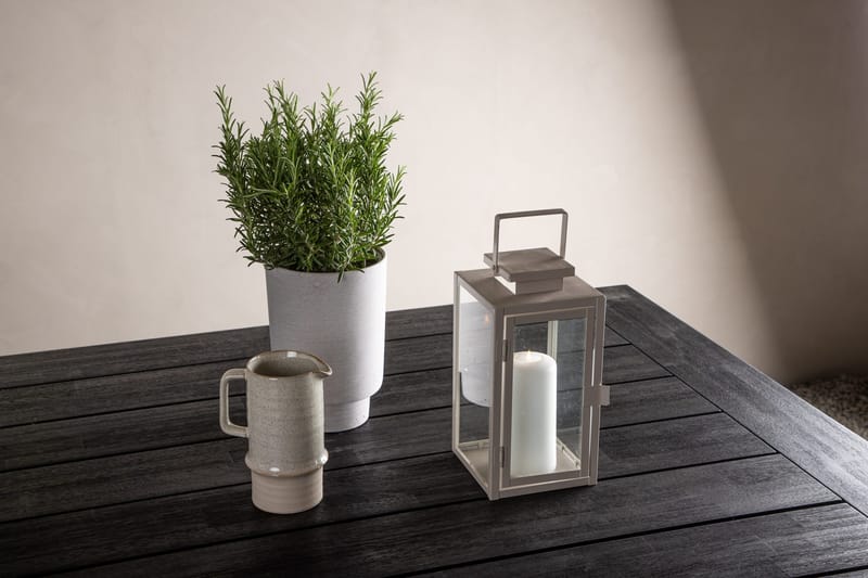 Rives Matbord Utomhus 200 cm - Svart - Utemöbler - Utebord & trädgårdsbord - Matbord utomhus