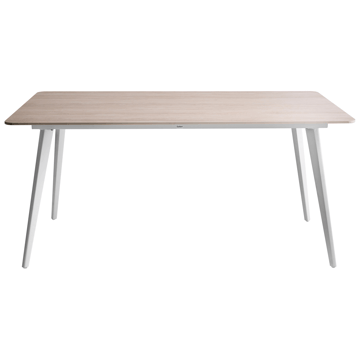 Matbord utomhus Rodallo 90x160 cm Sten - Beige/Vit - Utemöbler - Utebord & trädgårdsbord - Matbord utomhus