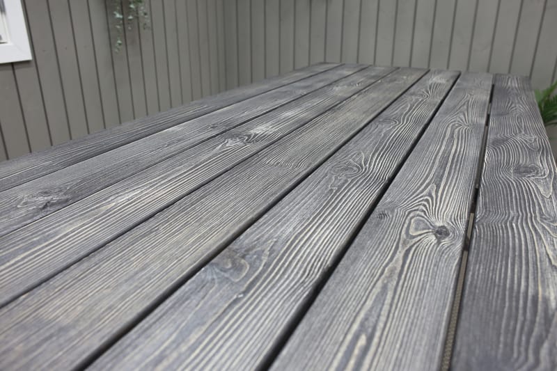 Scottsdale Fasta Matbord 190 cm - Grå - Matbord utomhus