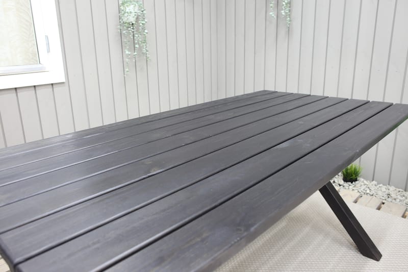 Scottsdale Matbord 150 cm Kaffesvart - Kaffesvart - Matbord utomhus
