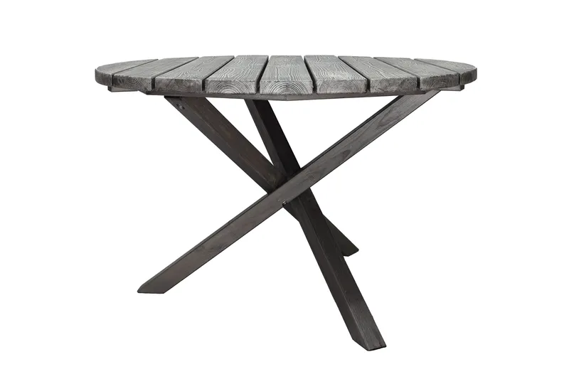 Scottsdale Matbord Utomhus 112 cm Runt Shabby Chic - KWA - Utemöbler - Utebord & trädgårdsbord - Matbord utomhus