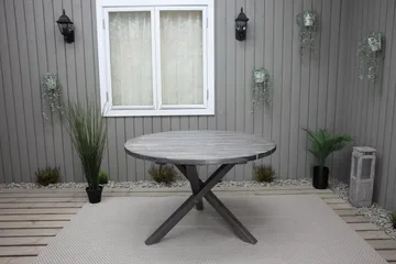 Scottsdale Matbord Utomhus 112 cm Runt Shabby Chic - KWA - Utemöbler - Utebord & trädgårdsbord - Matbord utomhus