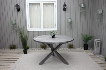 Scottsdale Matbord Utomhus 112 cm Runt Shabby Chic - KWA - Utemöbler - Utebord & trädgårdsbord - Matbord utomhus