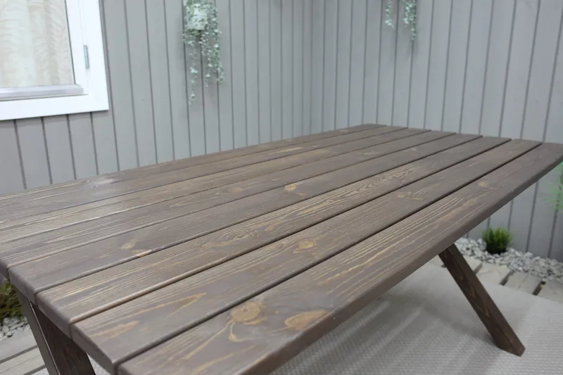 Scottsdale Matbord Utomhus 150 cm - Brun - Utemöbler - Utebord & trädgårdsbord - Matbord utomhus