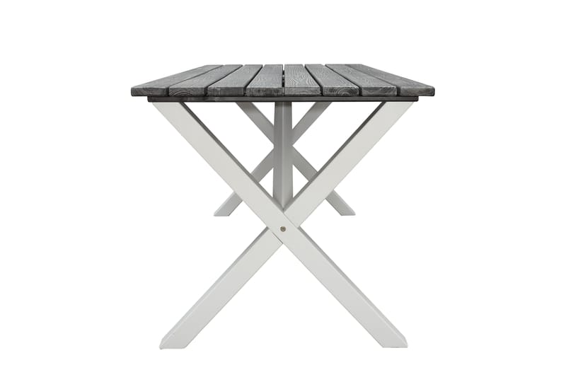 Scottsdale Matbord Utomhus 150 cm Grå/Vit - KWA - Utemöbler - Utebord & trädgårdsbord - Matbord utomhus