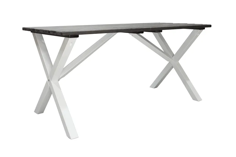 Scottsdale Matbord Utomhus 150 cm Grå/Vit - KWA - Utemöbler - Utebord & trädgårdsbord - Matbord utomhus