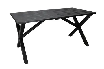 Scottsdale Matbord Utomhus 150 cm Kaffesvart
