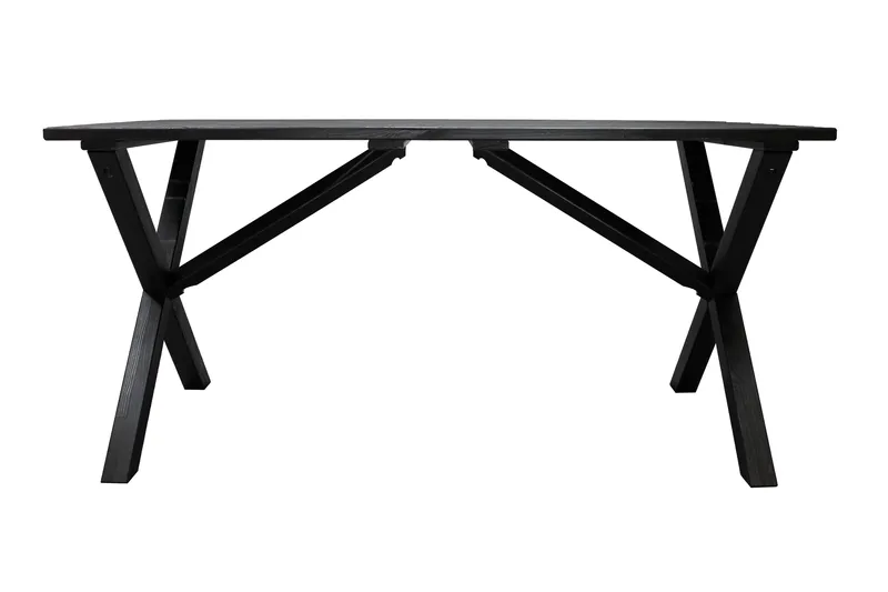 Scottsdale Matbord Utomhus 150 cm Kaffesvart - Kaffesvart - Utemöbler - Utebord & trädgårdsbord - Matbord utomhus